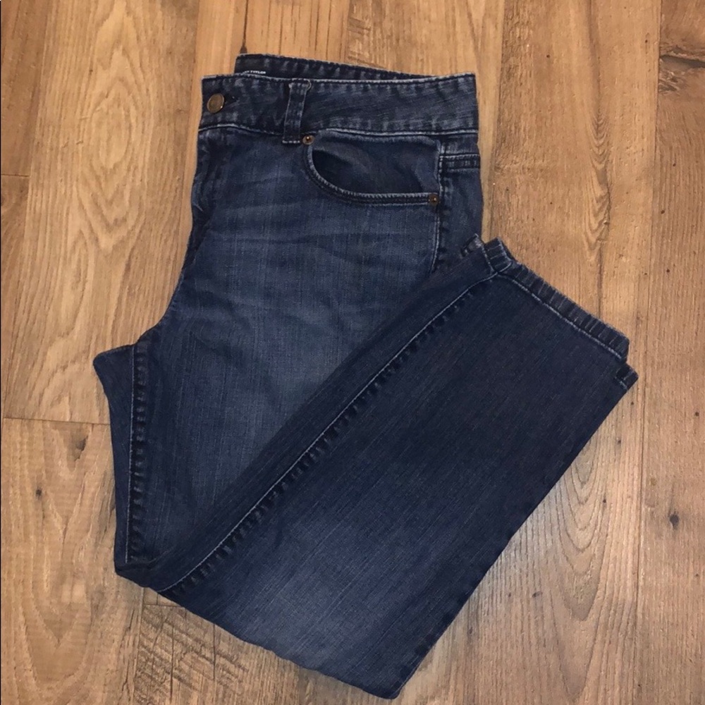 Ann Taylor LOFT Modern Crop Jeans Size 8